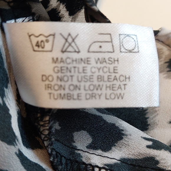 Violet & Claire Medium Cheetah Print Polyester Tank Top Blouse - Picture 7 of 10